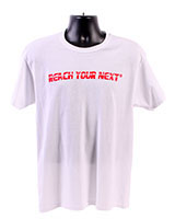 Reach Your Next Basic TS White/Red